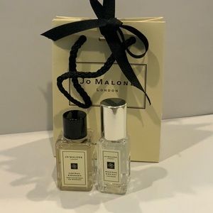 Jo Malone Wood Sage and Sea Salt miniature lime Basil and Mandarin body